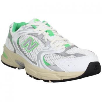 New Balance MR530EC White/Green Sneakers for Men, Size 43
