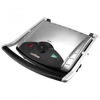 MAGEFESA 02PA8110000 02PA8110000-Grill Modelo Presto PANINNI Mod. 8110, Plancha, Negro, Acero Inoxidable