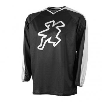 HEBO Camiseta Trial Baggy, Blanco, Talla XL