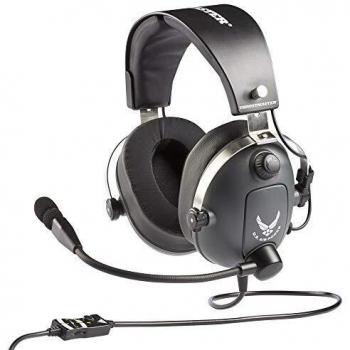Thrustmaster T.Flight U.S. Air Force Edition Auriculares Gaming DTS Alámbrico Compatible con PC/PS4/PS5/Xbox One/Xbox Series/Switch Aviación/Control de tráfico aéreo