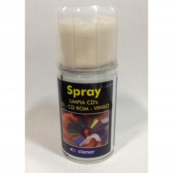Clener 3520 - Líquido multiusos en spray para la limpieza de Cd, Dvd, Blu-Ray , Juegos y Discos de vinilo