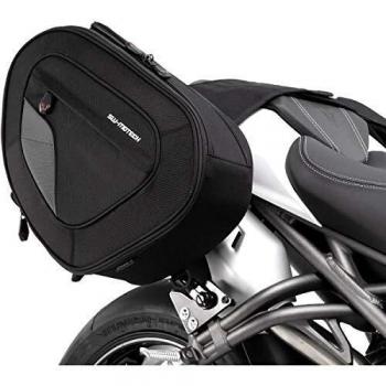 SW Motech BLAZE H saddlebag set Black/Grey. Triumph Speed Triple S
