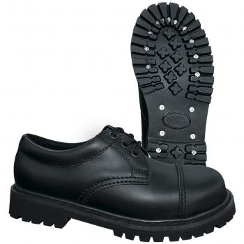 Brandit Phantom 3 Eyelet Lace-up Shoes for Men - Black (EU39 to EU47)