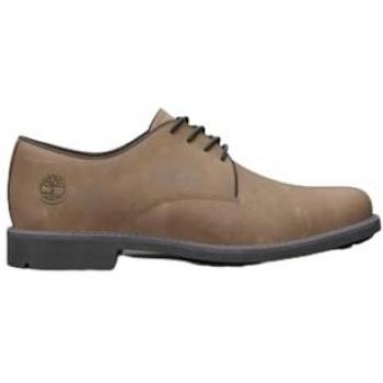Timberland Stormbucks Men's Dark Brown Leather Lace-Up Derby Shoes