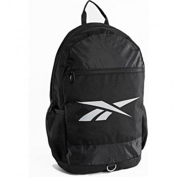 Mochila Reebok Wayland con estuche de 48 cm en color negro, diseño moderno, compartimento principal espacioso, bolsillos frontales y laterales para organización, correas ajustables y acolchadas para mayor comodidad