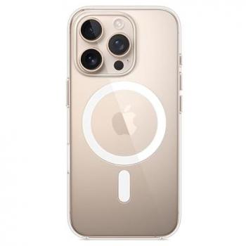 Apple Funda Transparente con MagSafe para iPhone 16 Pro, MA7E4ZM/A, Funda para teléfono móvil