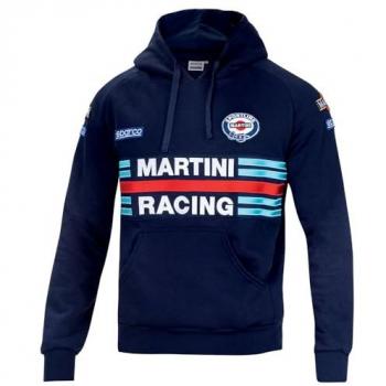 Sudadera con Capucha Hombre Sparco MARTINI RACING Talla L Azul Marino
