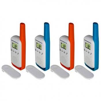 Radio PMR portátil Motorola TALKABOUT T42 QUAD PACK conjunto con 4 piezas