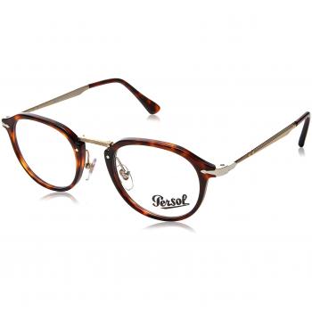 Persol 0PO3168V, Monturas de Gafas Unisex, Havana, 48