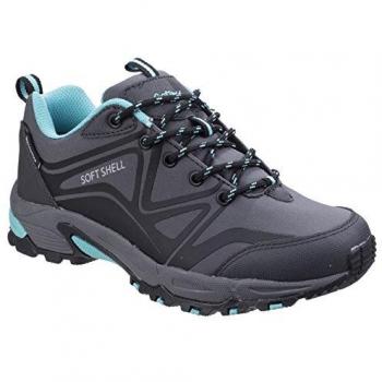 Cotswold Abbeydale Women's Waterproof Memory Foam Hiking Shoes - Grey - Size UK 7