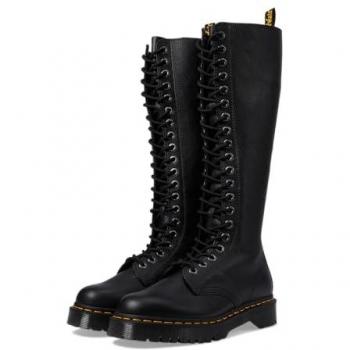 Dr. Martens Women's 1B60 Bex High Lace-Up Boots, Black Leather, Size 39
