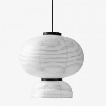 Lámpara colgante Formakami JH5, color marfil y negro, diseño de Jaime Hayón