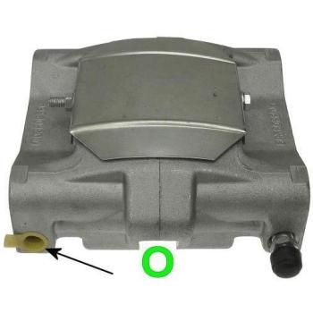 Pinza de freno Hella 8AC 355 380-501 para Citroen C5, trasera derecha