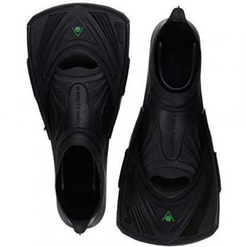 Aqua Sphere Micro HP - Aletas de entrenamiento para natación, color negro, talla Size 42 - 43