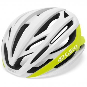 Giro Casco Ciclismo 2019 Syntax MIPS Matte Citron-Blanco