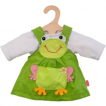 Vestido de rana para muñecas de 38-42 cm, 2 piezas, modelo HELESS 2488