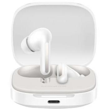 Auriculares Bluetooth Xiaomi Redmi Buds 6 Blanco con Cancelación Activa de Ruido (ANC)