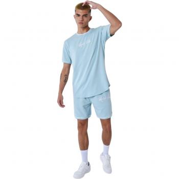 Project X Paris Embroidered Logo T-Shirt - Turquoise, Size M