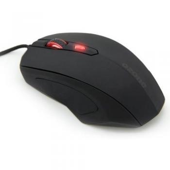 Ozone Xenon - Ratón (USB, óptico, 1.8 m), Negro