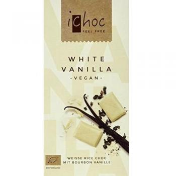 Vivani Organic White Nougat Crisp Rice Chocolate Bar 80g