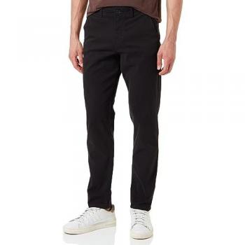 Jack & Jones Tapered Fit Black Chino Pants for Men 32/32