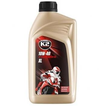 Aceite K2 10W-40 4T para motores de cuatro tiempos, 1 L