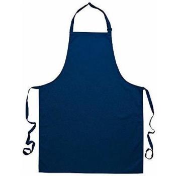 Delantal de Polialgodón con Peto, Diseño Clásico, Talla Única, Color Azul Marino Portwest S841