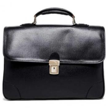 Bolso Maletín Unisex Maison Heritage Neon-Noir 42 x 28 x 13 cm
