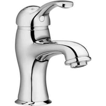Grifo monomando para lavabo Carmen Roca con cuerpo liso