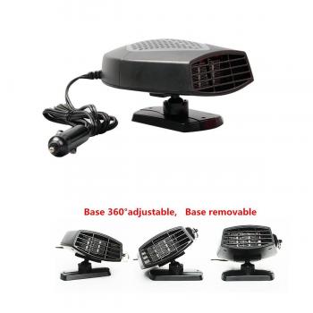 Calefacción para coches, de Franchentime, ventilador de 12 V, interior, 2 en 1 enfriador y calefacción, protección contra sobrecalientamientos, para la nieve, deshumidificador