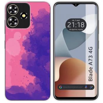 Funda de Silicona Acuarela 07 para Zte Blade A73 4G con Diseño de Dibujos