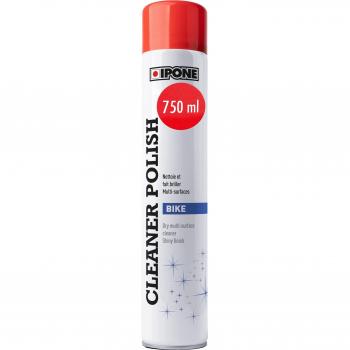 Limpiador Multiusos Ipone Cleaner Polish 750ML - Limpiador multiusos en spray de 750ml, ideal para limpiar y pulir superficies, proporciona un acabado brillante, fórmula efectiva contra suciedad y manchas, fácil aplicación