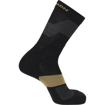 Calcetines de montaña unisex Salomon X Ultra Crew Negro (M)