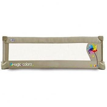 Asalvo 151504 - Barrera de cama 150 cm para bebés, diseño molinillo, color beige