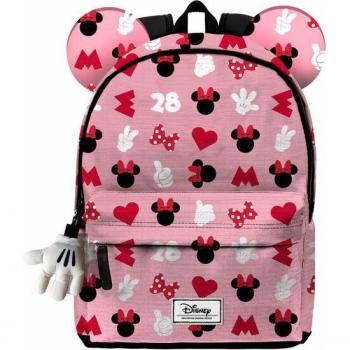 Mochila Disney Minnie Mouse Rosa 41cm
