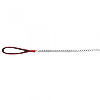 Trixie Cromado Cadena Correa del Perro con Nailon Mano Loop-Parent