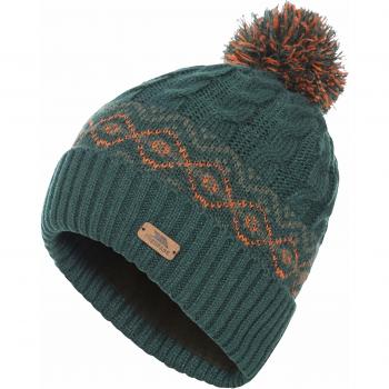 Trespass Andrews Tejido con pompón, Hombre, Verde Oscuro, Talla única