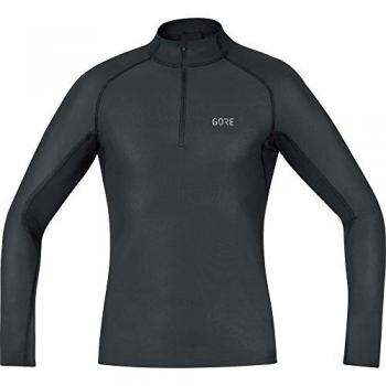GORE Wear Camiseta interior cortavientos de hombre, M, Negro, 100325