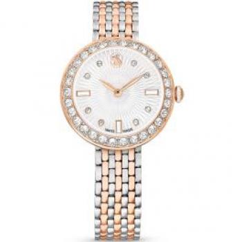 Swarovski Certa Two Colour Crystal Watch 5672971, Swiss Made, Metal bracelet, Rose gold tone, Rose gold-tone finish