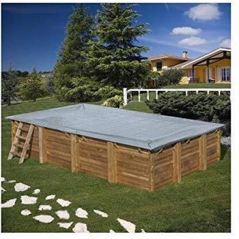 Cubierta de Invierno para Piscina Rectangular Gre 855x460 cm CI790207