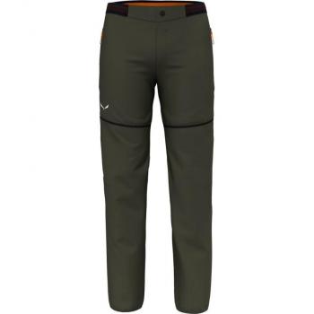 Salewa Pantalones Convertibles Pedroc 2 Dst 2/1 Verde Hombre Dynastretch
