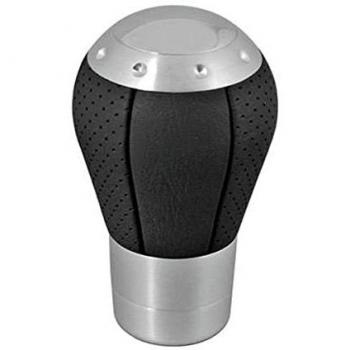 Lampa 00056 Pomo para Kika piel negra con aluminio