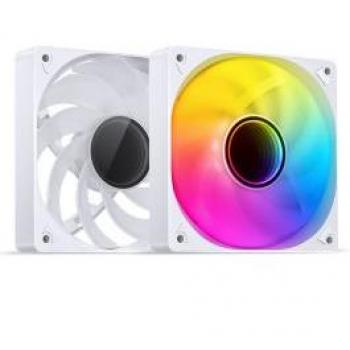 Ventilador Jonsbo SL-120 ARGB Reverso PWM Blanco 120mm 5V 59,45 CFM