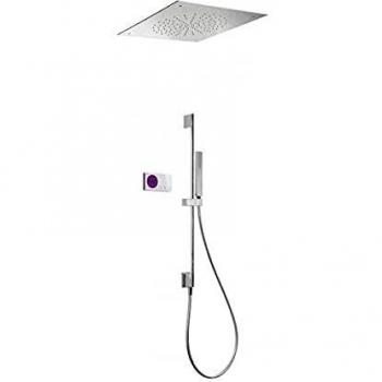 Tres Griferia - Kit Electrónico De Ducha Termostático Empotrado Shower Technology · Centralita Termostática Electrónica Incluida