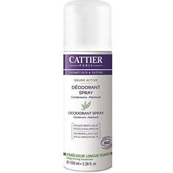 Cattier Active Spray Deodorant - Cardamom & Patchouli, 100ml