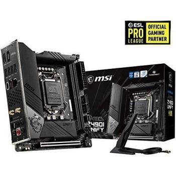 MSI MEG Intel Z490I UNIFY MiniITX Motherboard