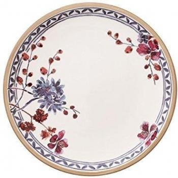 Plato de Postre Villeroy & Boch Artesano Provenzal Lavanda 22 cm, Porcelana Premium, Apto para Lavavajillas