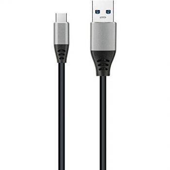 CABLE DCU USB 3.1 TIPO C-USB TIPO A BLACK ALUM