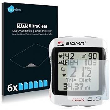 savvies Protector Pantalla Compatible con Sigma ROX 6.0