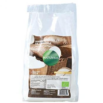 Harina de tapioca 400 g bio Naturitas Essentials | Vegan | Rico en fibra e hidratos de carbono